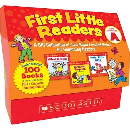 Scholastic Teaching Resources Book Set, Level A, Pre-K to 2nd, 100 Books, Multi SHS522301